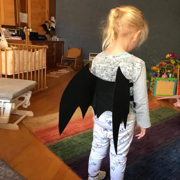 Stor hundflaggermusdrakt til Halloween - FO[D]
