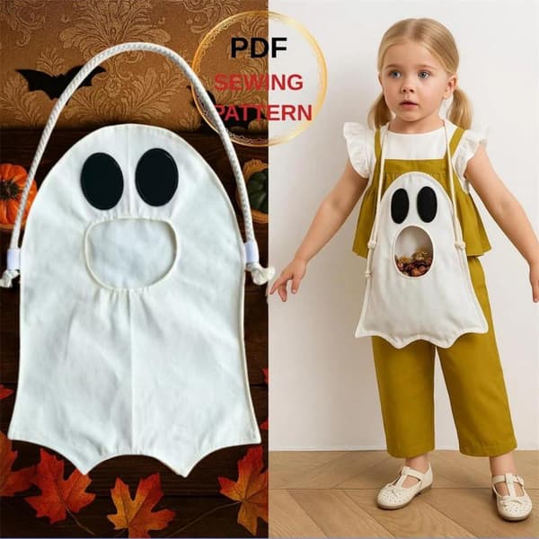 Halloween spökkasse för barns godisförvaring
