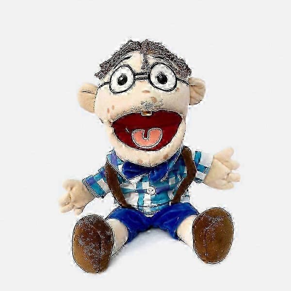 Jeffy Handdocka Tecknad Mjuk Plyschleksak, Cosplay Docka Dockspel för Barn Present 60cm Cody