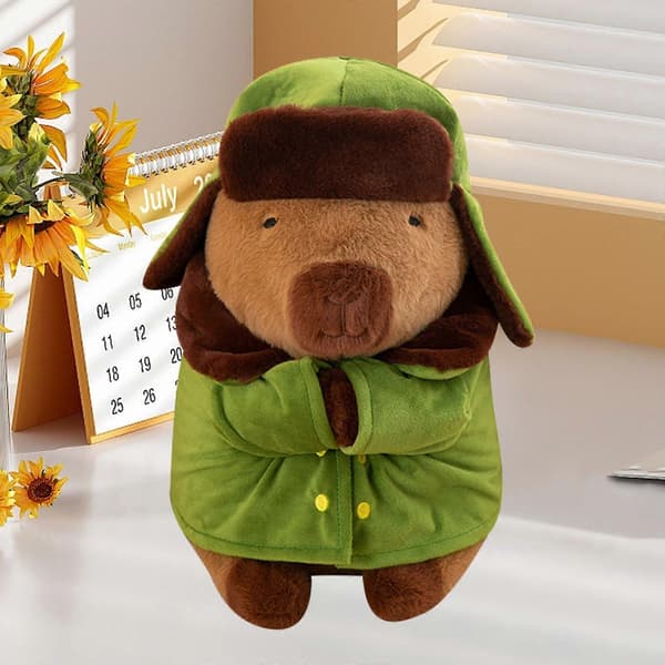 Pehmo Capybara-nukke Capybara-pehmolelu Mukava Capybara-pehmohahmo 50cm