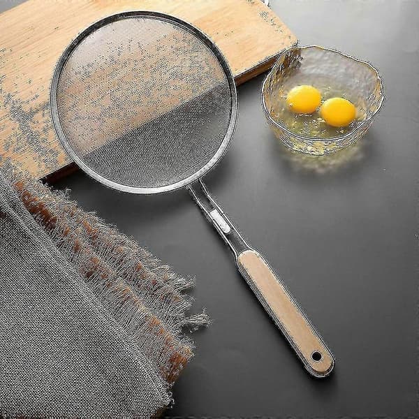Hulske Ske Træhåndtag Fødevaregodkendt Rustfrit Stål Pasta Server Si 4