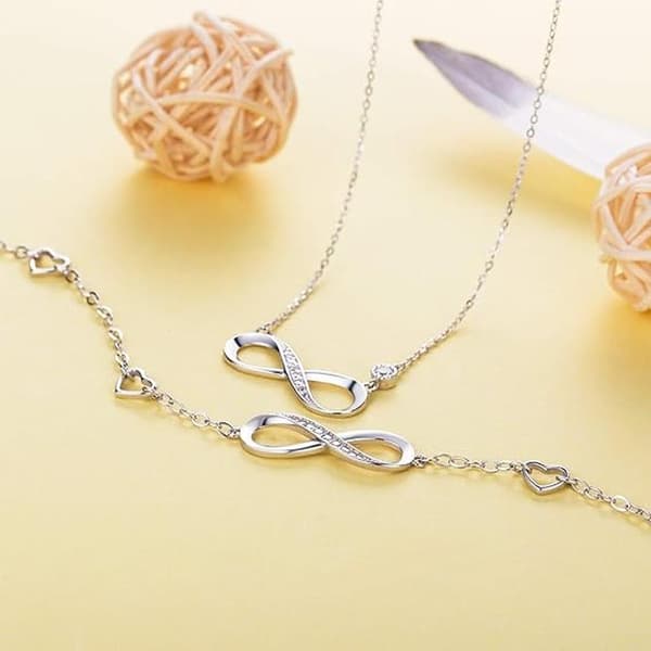 Hopea 925 Sterlinghopea Infinity Kaulakoru Korusetti