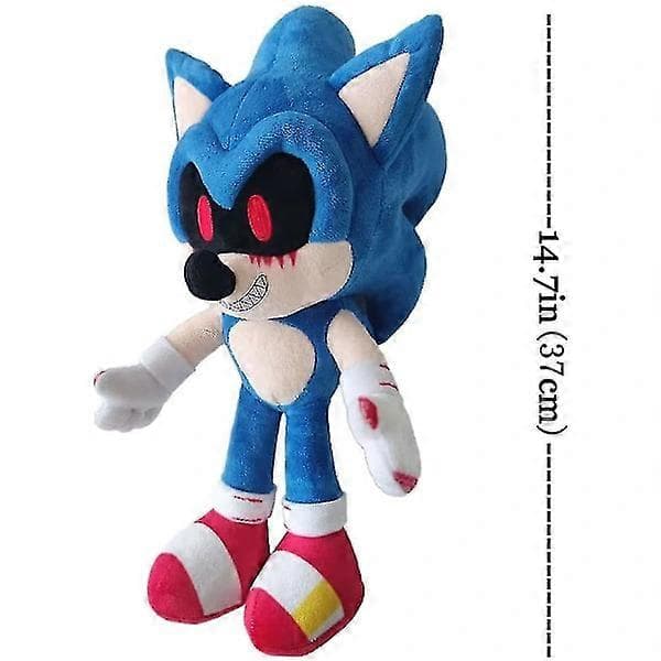 14,6 tommer Sonic Exe plyslegetøj, Evil Sonic plys gave