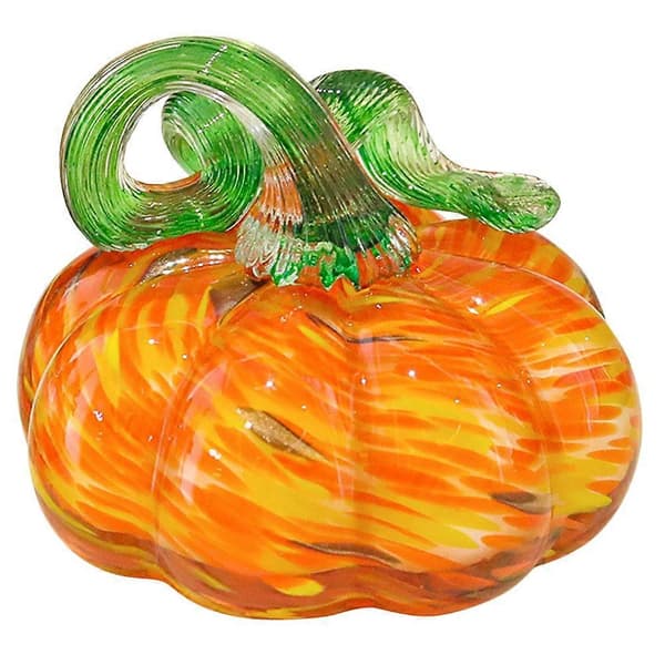 Halloween-dekorasjon krystallgresskar-pynt for bordet, 1 stk