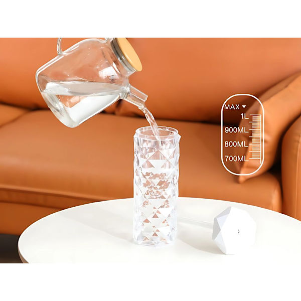 Humidifier USB - Aroma Diffuser RGB Crystal Glass_MGF