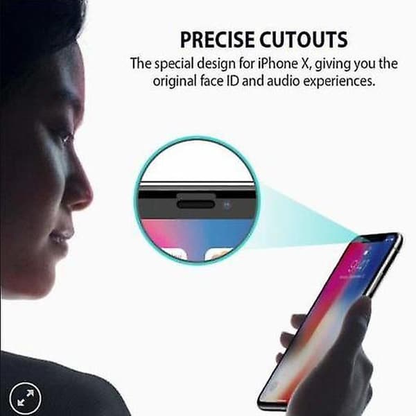 kompatibel med iPhone 11 Pro Max - Härdat Glas Allomfattande 10D - Bäst i Test