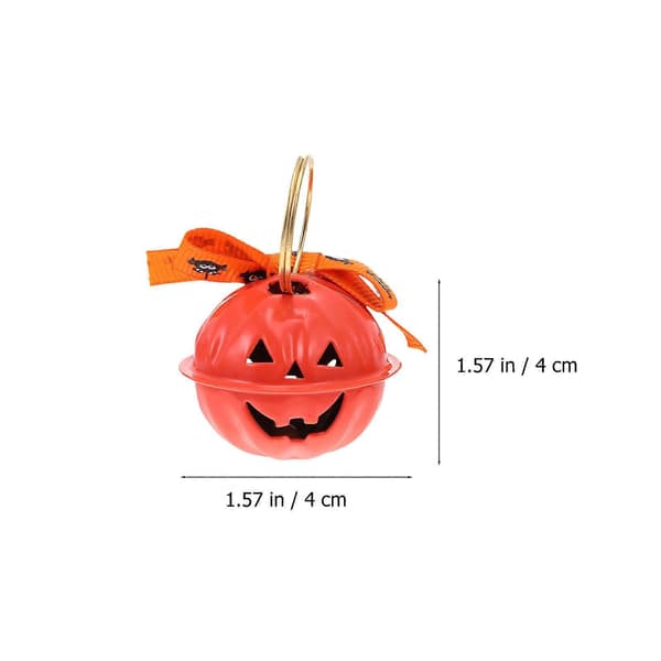 Halloween fest-vedhæng dekorative græskar-charms til 36 stk. 4CM Orange
