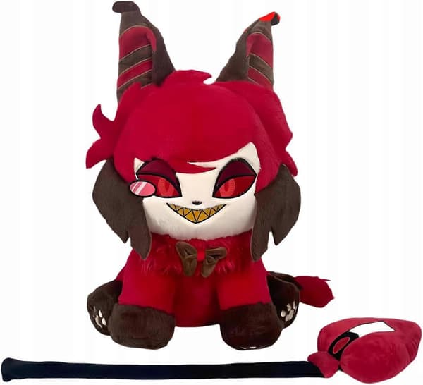 Mascot Hazbin Hotel Helluva Boss Crewmate Pehmolelu - Alastor Meow