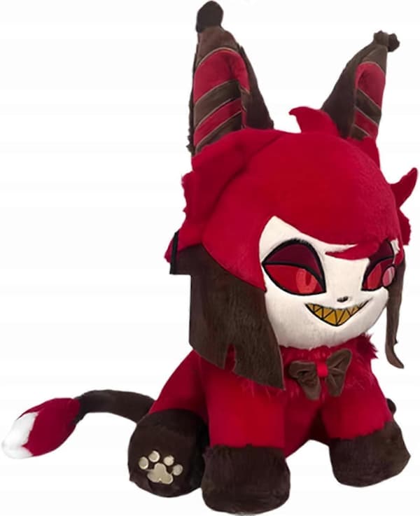 Mascot Hazbin Hotel Helluva Boss Crewmate Pehmolelu - Alastor Meow