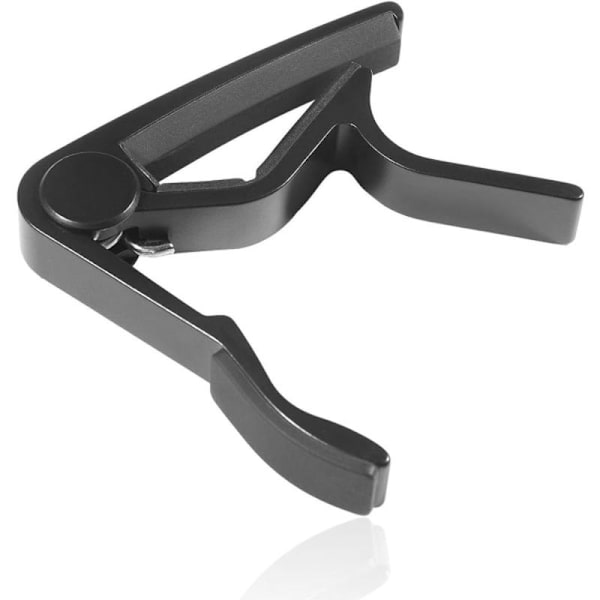 2-pack 6-strängad enhands capo för akustisk och elgitarr