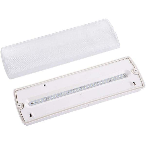 Standalone Emergency Lighting Unit, 3 Hours Illumination, IP65, 200 Lumens, 6500K, 27 LEDs