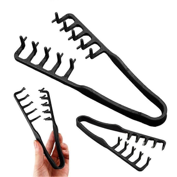 Volumizing Styling Hair Comb Bangs Cover Parting High Crown Toolblack