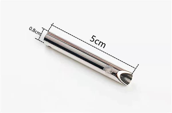 2 stk. stresslindrende halskæder, titanium stål åndedrætshalskæde til angstlindring, åndedrætsøvelser, meditation, gave - sort og sølv Black and Silver