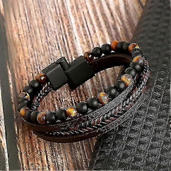 2 stk. Volcanicx Wellness & Relief Armbånd 21 cm Sort 21cm Black