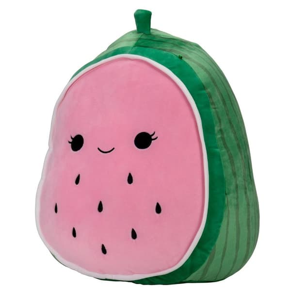 Squishmallows 20 cm Vesimeloni - Wanda, Pehmeä Pehmolelu