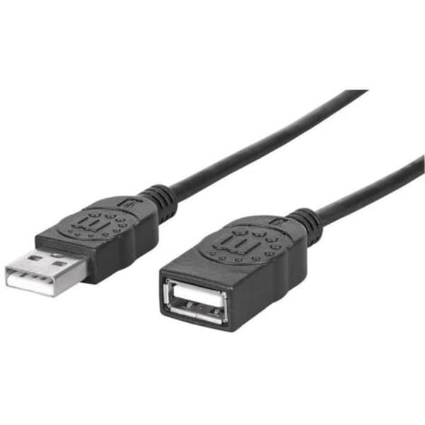 USB-forlengelseskabel 10 meter 10m forlengelse hann/hunn 10 m for stasjonær PC