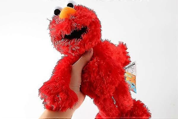 Sesamgade Elmo Cookie Monster Bløde Plyslegetøjsdukker 30-33 Cm Pædagogisk Legetøj til Børn Elmo