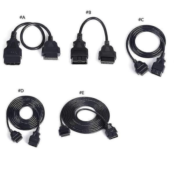 OBD2 Forlengelseskabel - Perfekt 0,5 meter_MGF 0.5 meters