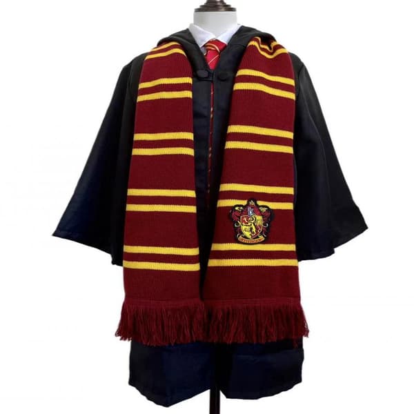 Harry Potter-skjerf, mykt klassisk vinterstrikkeskjerf, Griffing