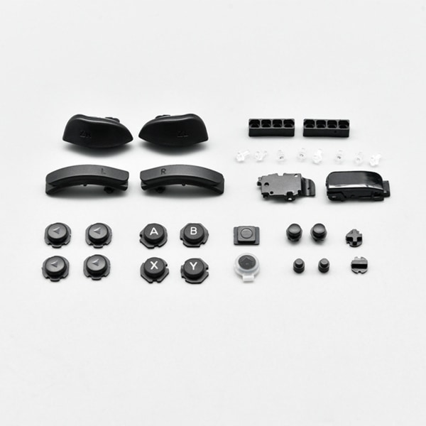 Full Shell Kit Vänster och höger handtag Shell för NS OLED Joycon svart