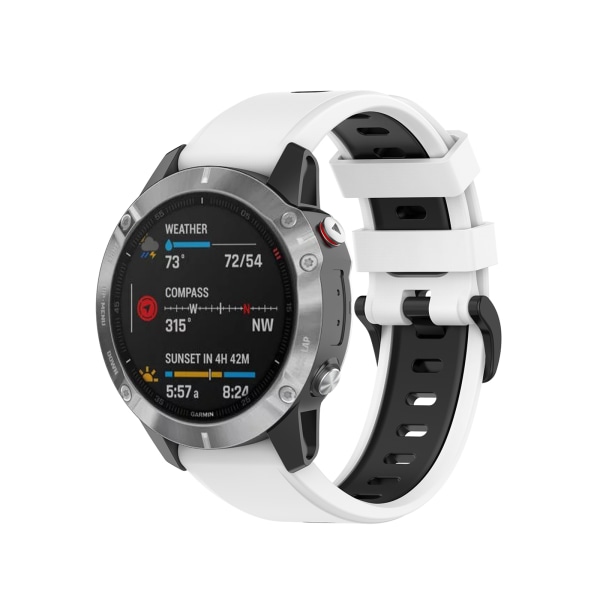 Mjukt watch till Garmin Approach S62 vit