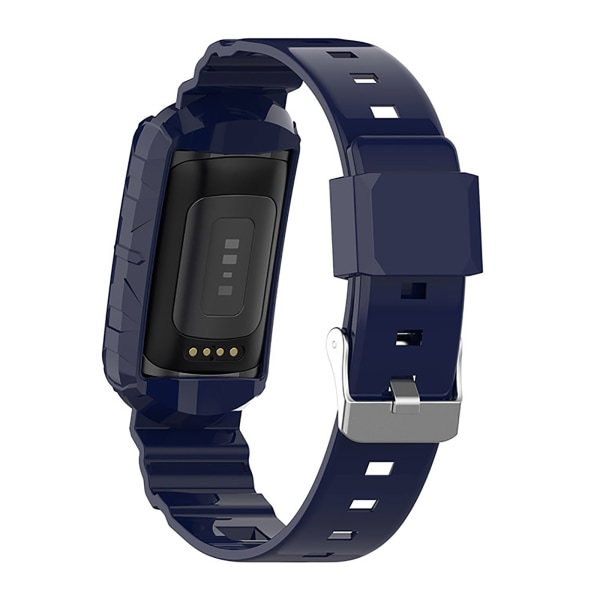 Armor Strap Armband för Fitbit Charge 5/4/4SE/3/3SE blå