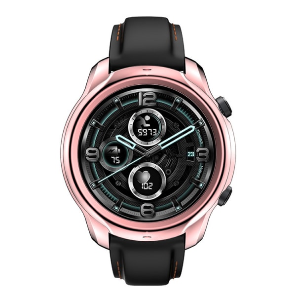 Watch Protective Bumper Case för TicWatch Pro 3 Watch rosa