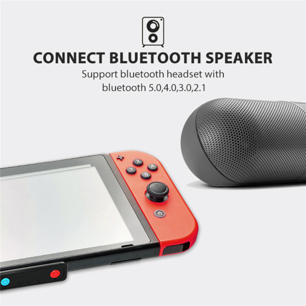 Bluetooth -sändare Trådlös ljudsändare för Switch/ PS4 svart