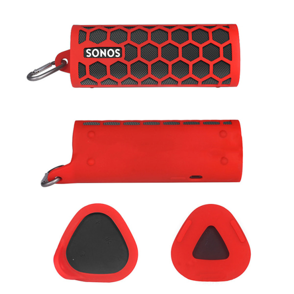 Trådlös bärbar högtalare Cover för Sonos Roam Red