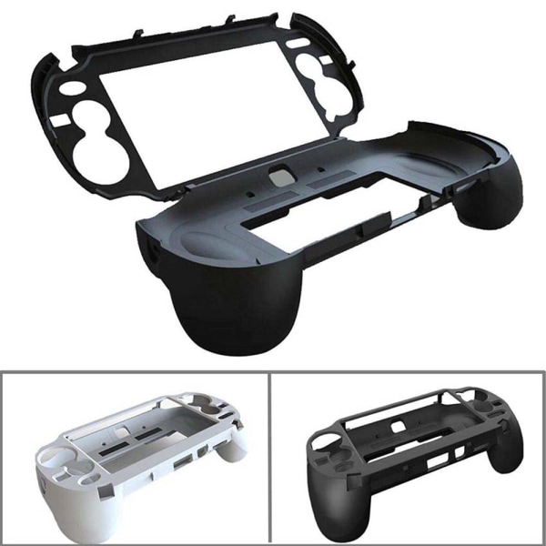 Handtagshållare Cover Case för PS Vita 1000 PSV 1000 Upgrade L2 R2 svart