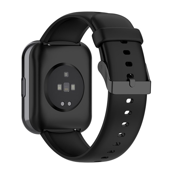 Watch Silikonarmband till Realme Watch 2/S Pro svart