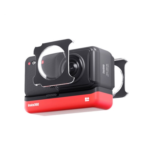 Självhäftande linsskydd actionkamera för Insta360 ONE RS/R svart