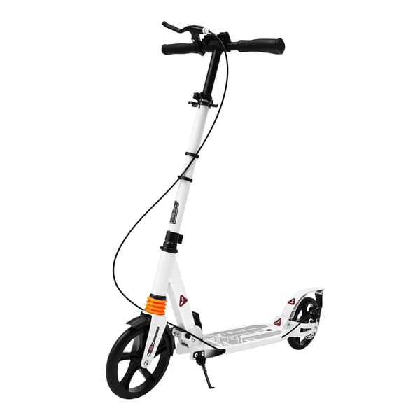 Vikbar sparkcykel för vuxna, justerbar höjd, 100 kg, skivbroms