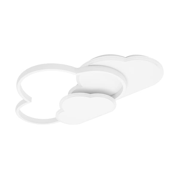 Molnformad LED-taklampa 42W 3-färgs för barn