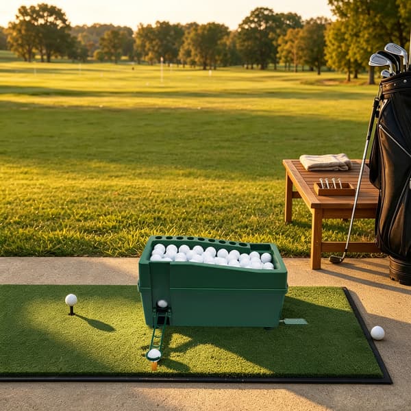 Automatisk Golfbollsmaskin Golftränare för Trädgården