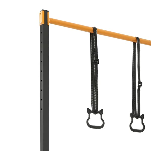 108 cm Pull-up Bar, 400 kg Pull-up Utrustning Pull Up Station Justerbar Höjd Med 2 Remmar Och För Hemmagym, Dip Station