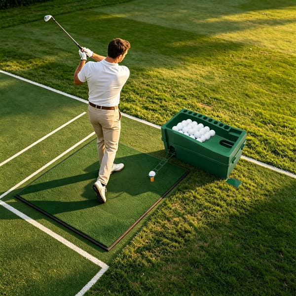 Automatisk Golfbollsmaskin Golftränare för Trädgården