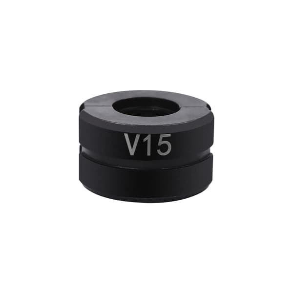 Rörpresskäft Cr45 Stål Rörpress-tänger Set V15/18/22/28mm Pressbackar för Kopparrör
