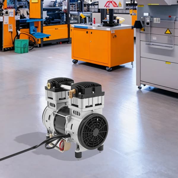 1500W Luftkompressorpump Luftkompressorpump Huvud Luftkompression 0.7Mpa för Fabriker, Hem