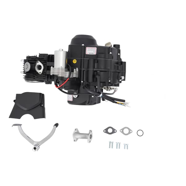 125cc 4-takts ATV-motor automatisk koppling 3+1 backväxel