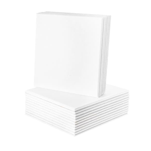 18-pack Ljudabsorberande panel 9 mm Ljuddämpare Polyesterfiber Akustikpaneler för hem, kontor, biograf