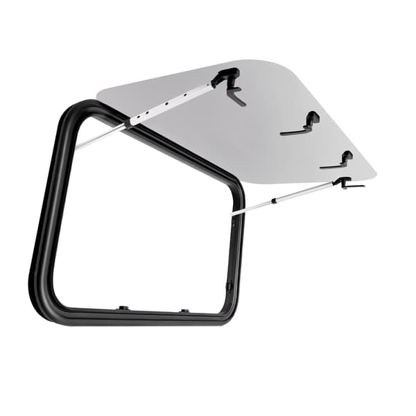 Husbil Utfällbart Fönster 90x55cm Husbilsfönster med Insektsnät
