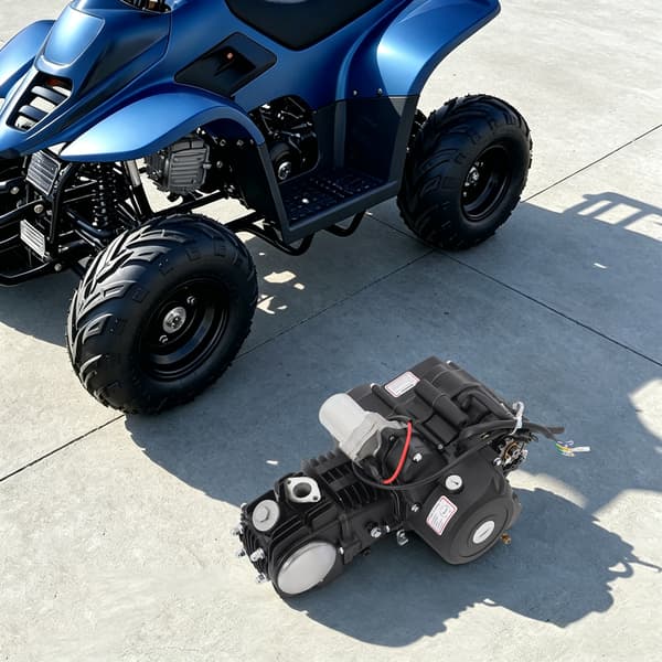 125cc 4-takts ATV-motor automatisk koppling 3+1 backväxel
