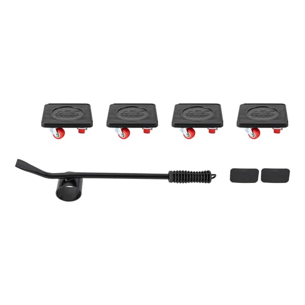 881lbs Möbel Flytt Dolly Set 360° Universella Flytthjul