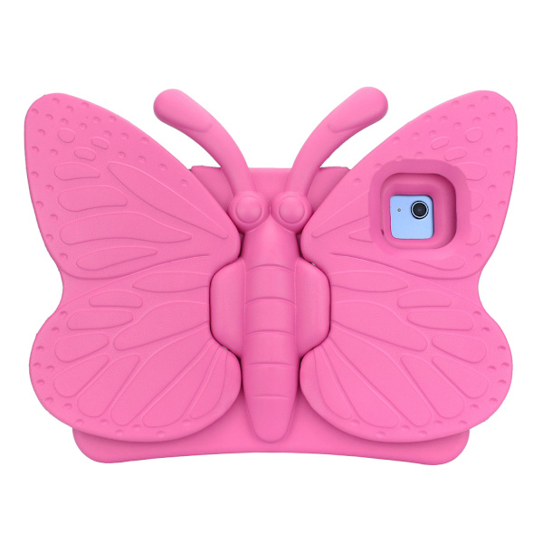 Fjärilsformat barnfodral till iPad 10.9" (2022, 10:e gen), rosa rosa