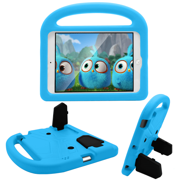 Barnfodral med ställ blå, iPad 2/3/4 blå