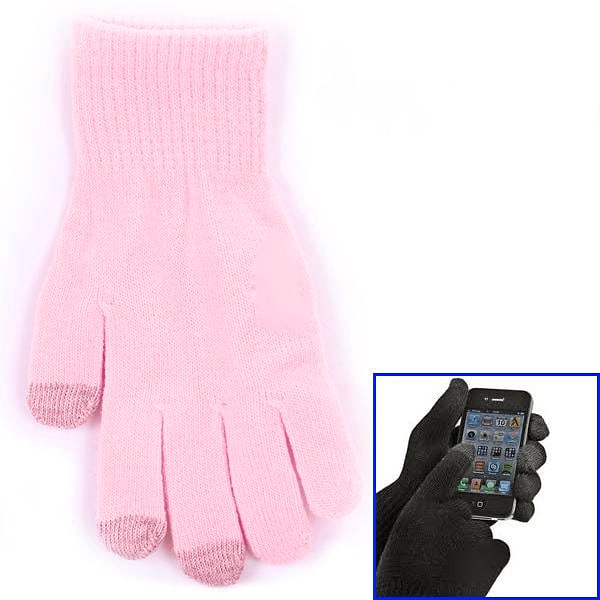 Fingervantar för touchskärmar, rosa rosa