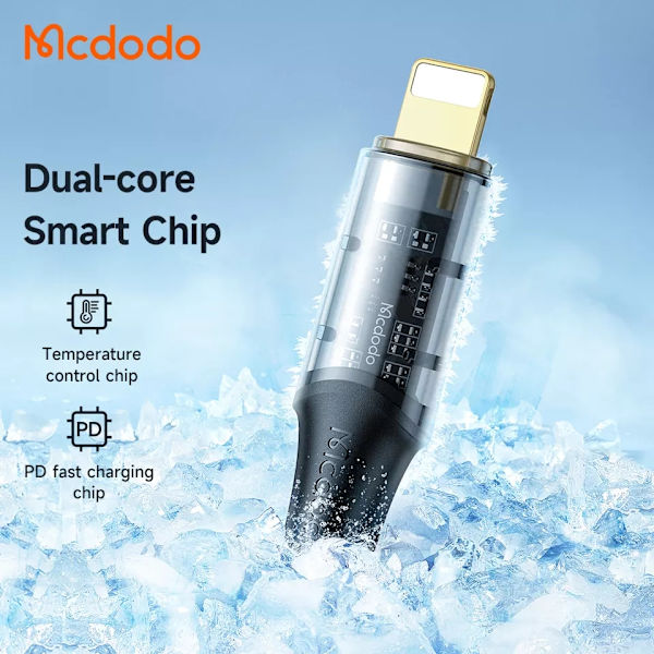 McDodo CA-1592 USB-C till Lightning-kabel, PD, 36W, 3A, 1.8m