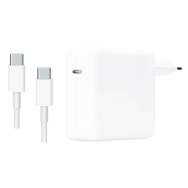 Laddare till MacBook, iPad och iPhone, 87W med USB-C kabel 8a67 | Fyndiq