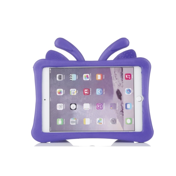 Fjärilsformat barnfodral till iPad Mini 1/2/3/4/5, lila lila